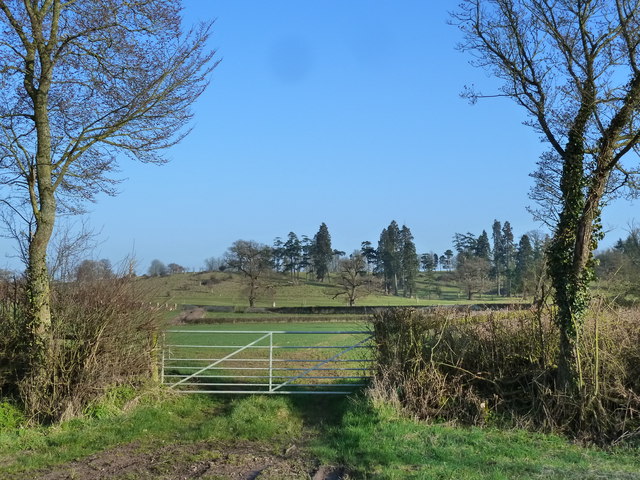 Entrance To Field With Deer Park In The Ruth Sharville Cc By Sa 2