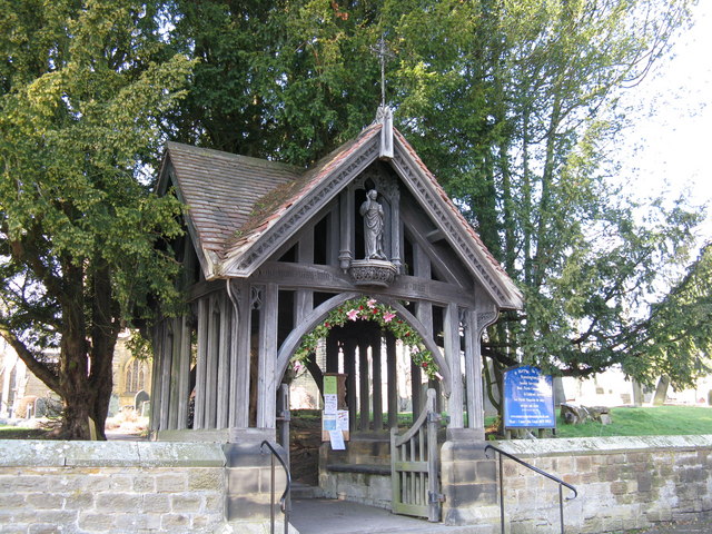 Lych Gate to St Mary's Church, Stannington