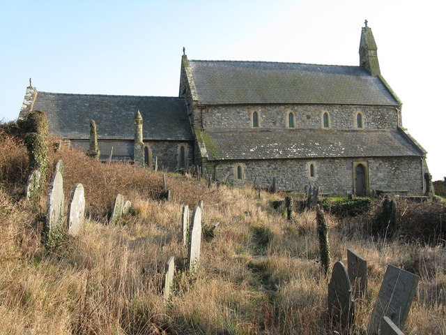 St Bodfan S St Mary S Llanaber M J Richardson Geograph Britain