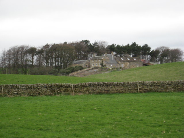 Cauldhall farm buildings and boundary wall