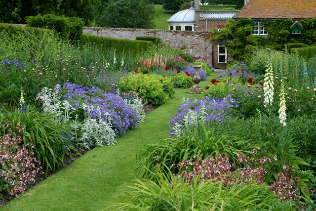 Kirby House Herbaceous Border © Stuart Logan :: Geograph Britain And 