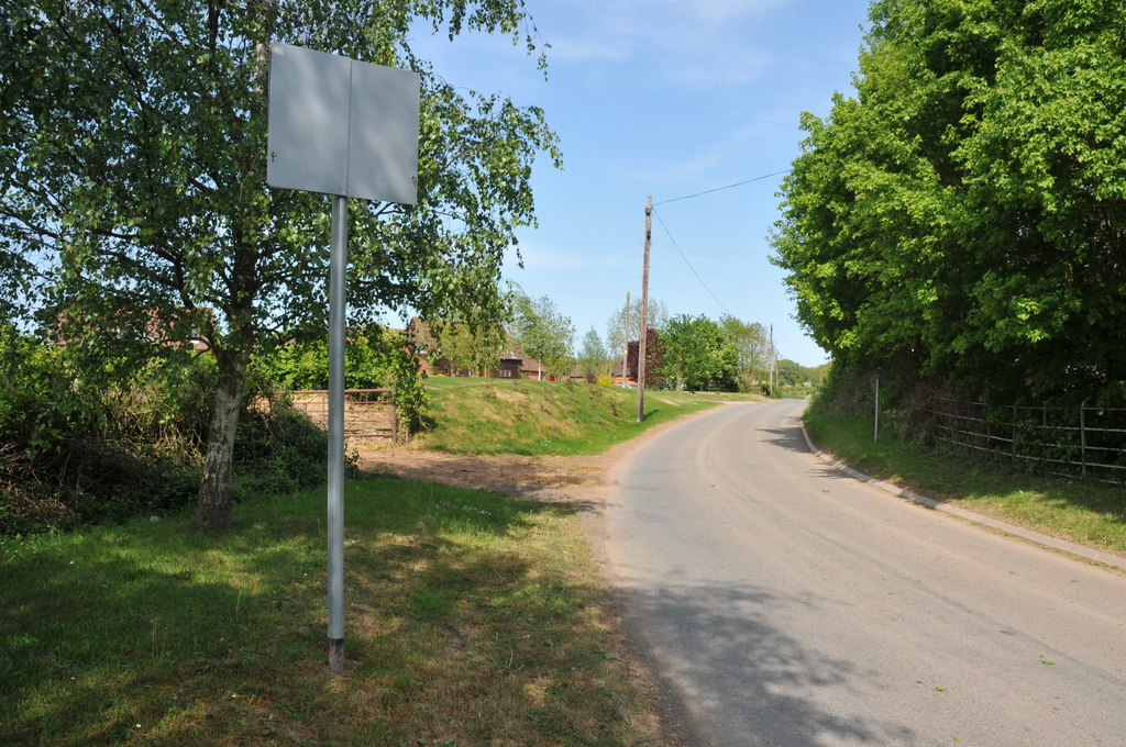 Blank Road Sign Earl S Croome Philip Halling Cc By Sa