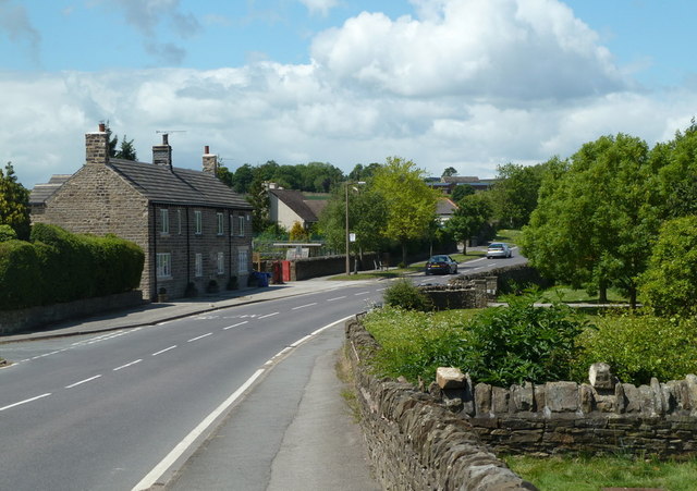 Main Road, Holmesfield Common © Andrew Hill :: Geograph Britain And Ireland