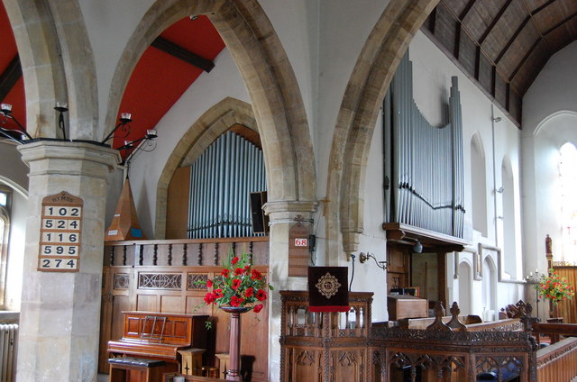 The Organ In Burwash Church © Julian P Guffogg Geograph Britain And