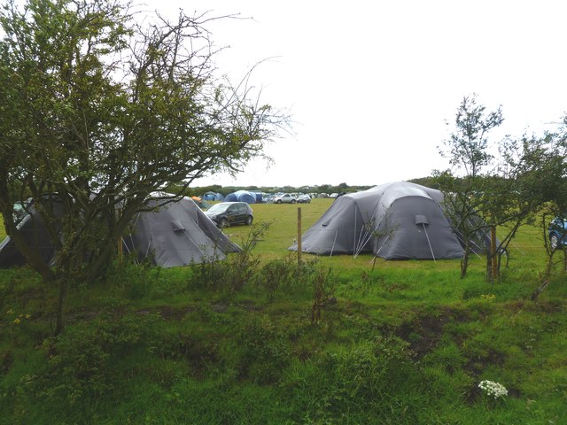 Lower Pennington Campsite © Mike Faherty Geograph Britain And Ireland