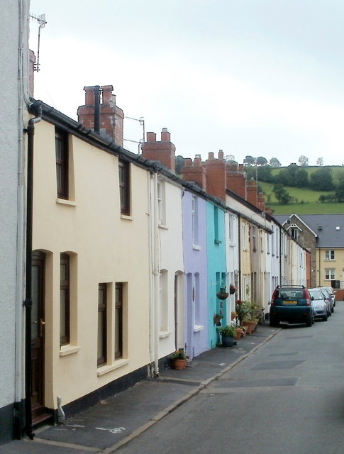 Charles Street Brecon Jaggery Geograph Britain And Ireland