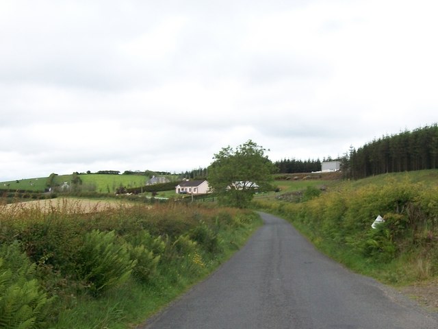 View North Eastwards Along The Eric Jones Geograph Ireland