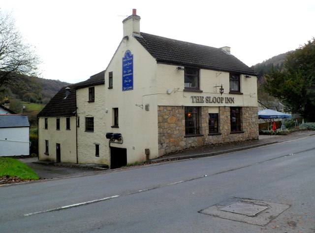 The Sloop Inn, Llandogo © Jaggery Cc-by-sa 2.0 :: Geograph Britain And 