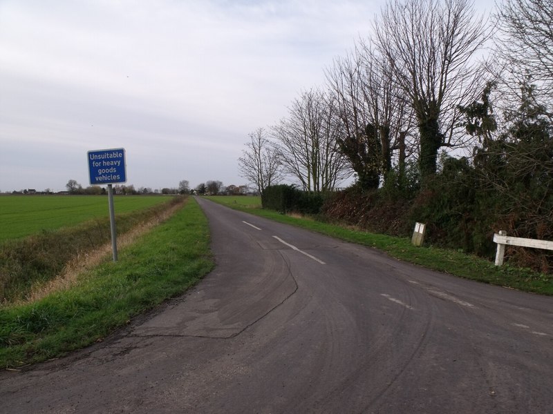 Chapel Lane From Sutterton Drove J Hannan Briggs Cc By Sa 2 0