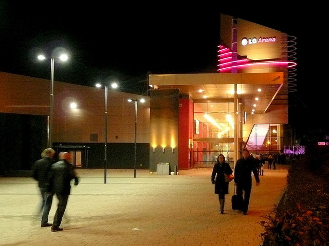 LG Arena Birmingham Recently rebuilt foyer on the site of the old NEC