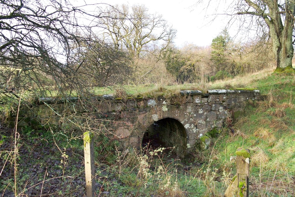 Old Stone Bridge Near Overtoun House Lairich Rig Geograph Britain