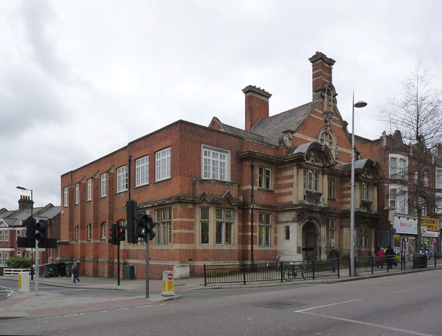 Acton Library © Alan Murray-rust Cc-by-sa 2.0 :: Geograph Britain And 