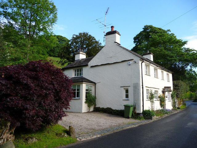 Houses Troutbeck Cumbria Christine Matthews Geograph Britain And