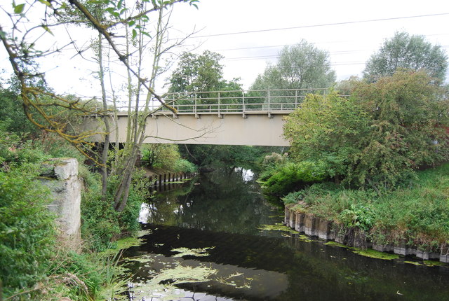 Great Eastern Line And River Gipping © N Chadwick :: Geograph Britain 