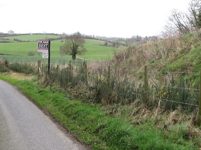 Building Site For Sale On The Ballykeel Eric Jones Geograph Ireland