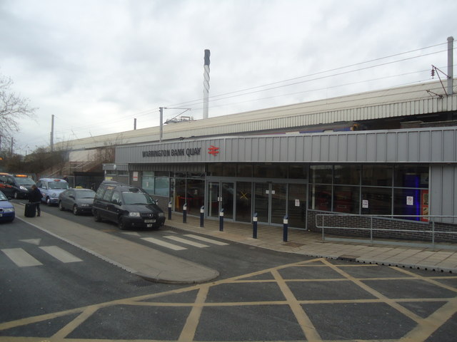 Warrington Bank Quay Railway Station © Stacey Harris Cc-by-sa/2.0 ...