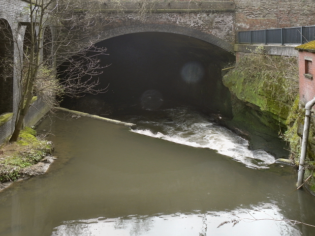 River Irk, Culvert At Ducie Bridge © David Dixon Cc-by-sa 2.0 