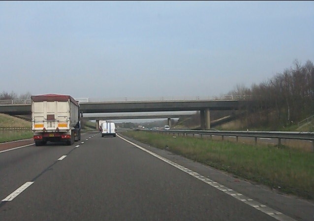 M58 Motorway Junction 1 Bridges Peter Whatley Cc By Sa 2 0