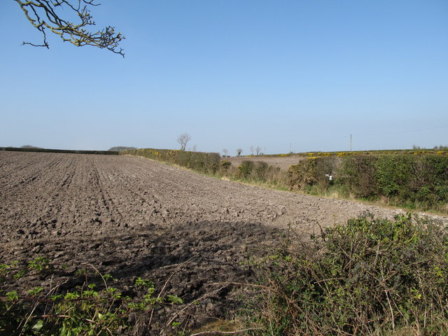 Ploughed Land On The North Side Of Eric Jones Cc By Sa