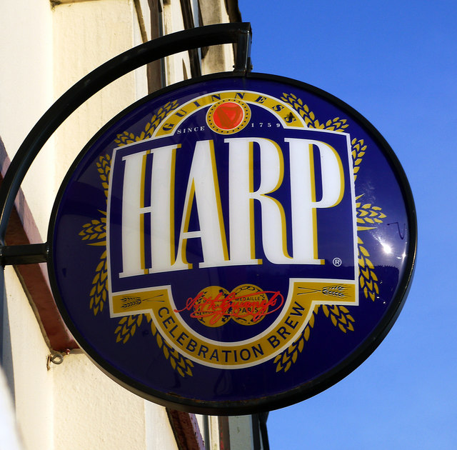 harp lager adverts