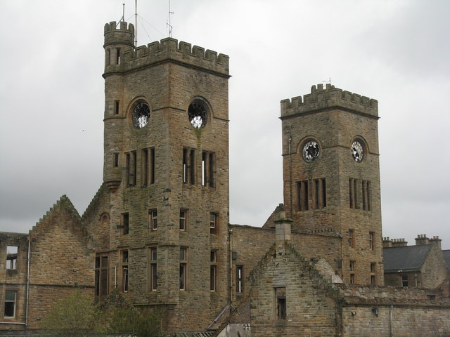 The Twin Towers Of Hartwood Hospital © M J Richardson Cc By Sa20