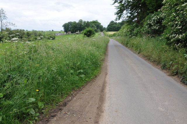 Road Approaching Kilkenny Farm Philip Halling Geograph Britain And