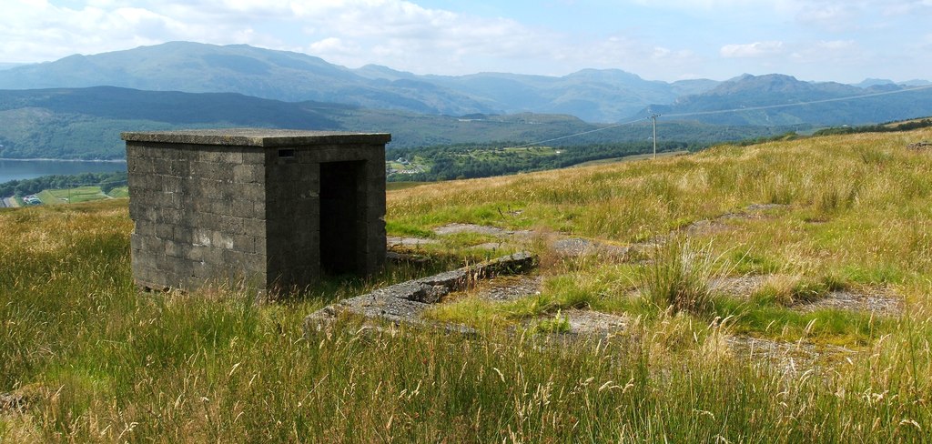 Remains Of Accommodation Camp Lairich Rig Cc By Sa Geograph