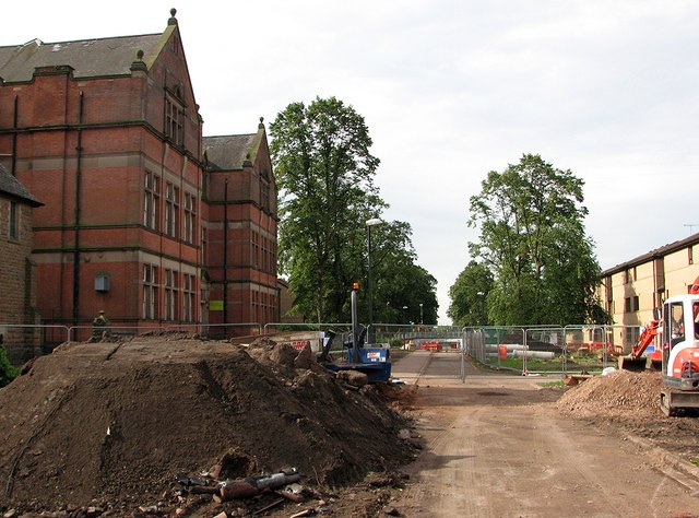 Queen s Walk  the site Meadows Centre    John Sutton Geograph