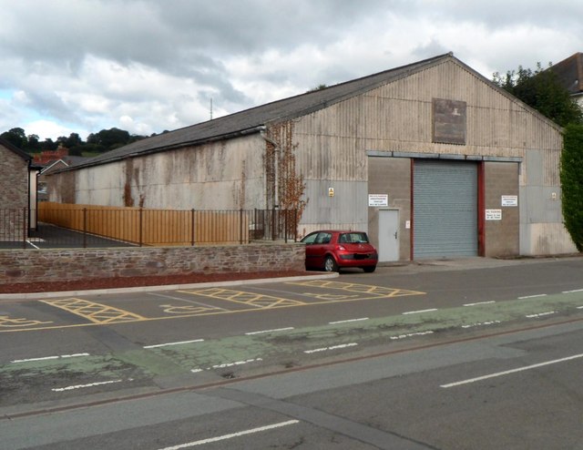 Canal Road Depot Brecon Jaggery Geograph Britain And Ireland