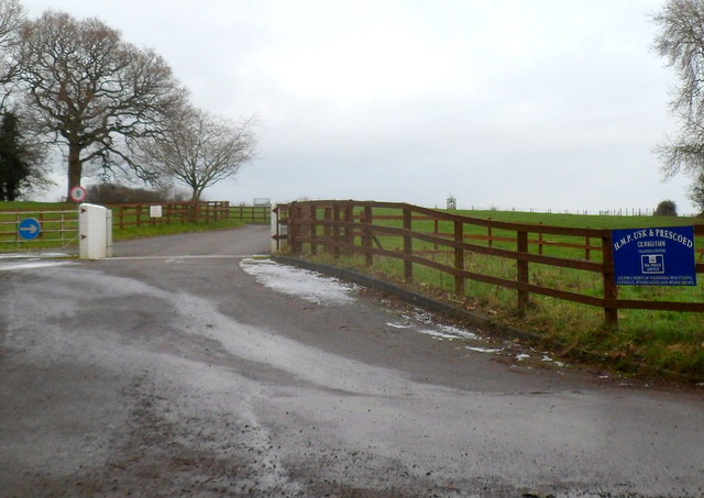 Entrance To Cilwrgi Farm Training © Jaggery Geograph Britain And 8984