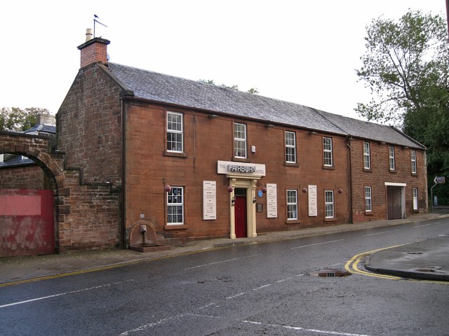 Fairburn Hotel  Mauchline Richard Dorrell cc-by-sa 2 0 Geograph