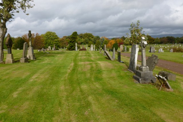 St Kentigern S R C Cemetery Lairich Rig Geograph Britain And Ireland