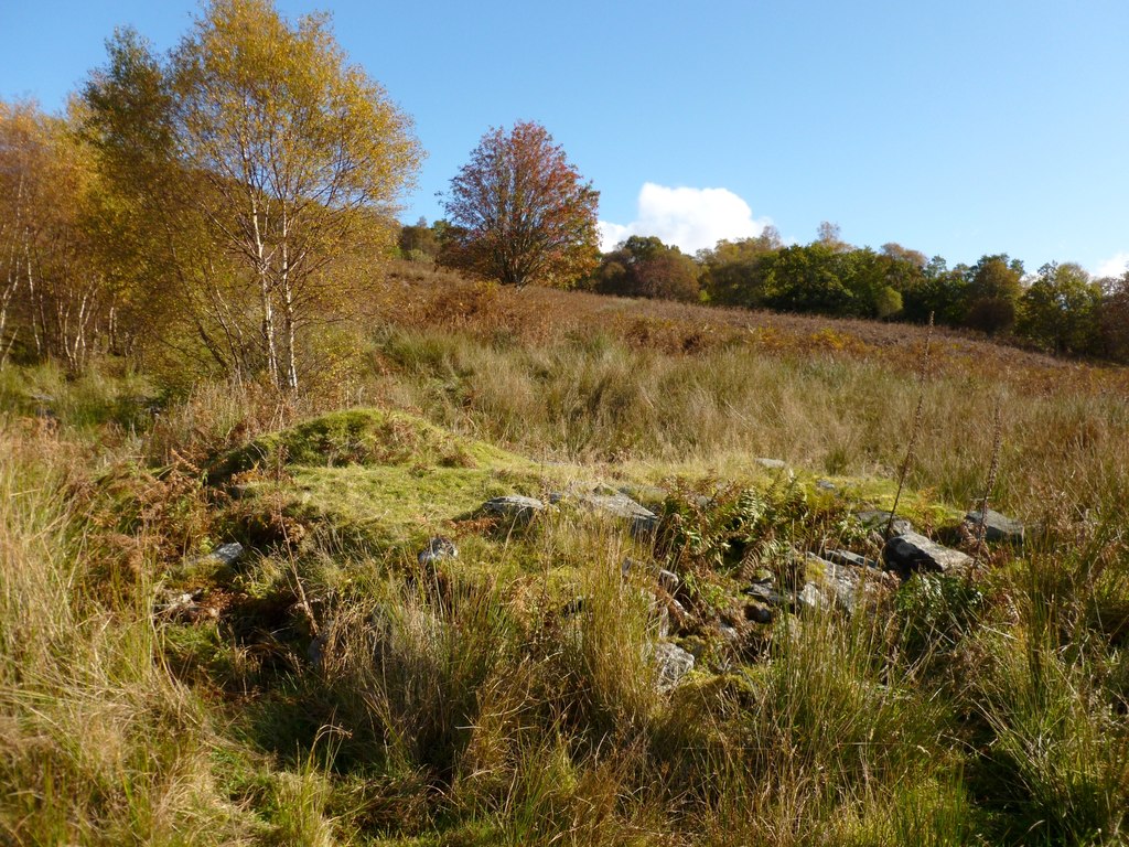 The Ruins Of Letrualt Lairich Rig Cc By Sa Geograph Britain