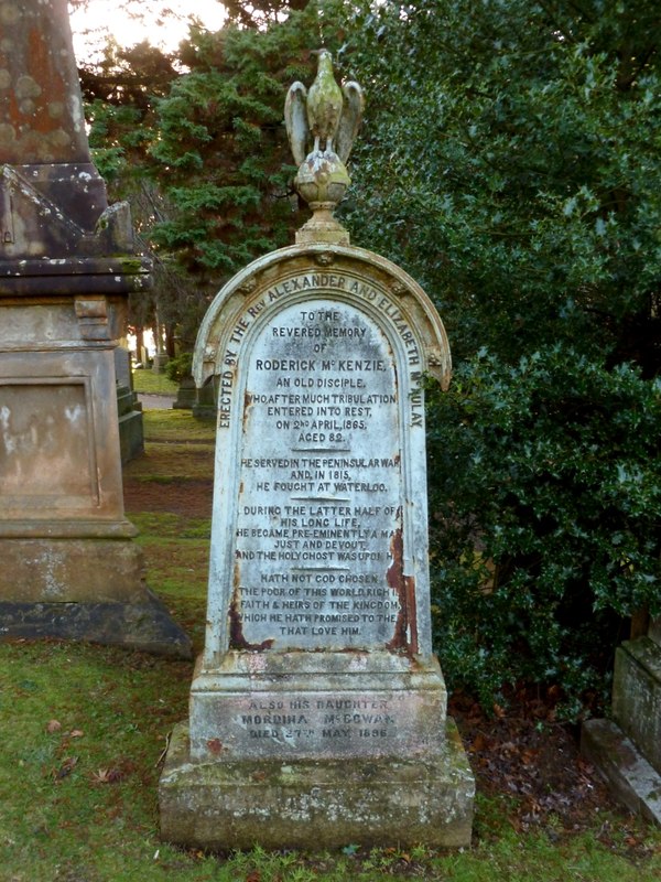 Memorial To Roderick McKenzie Lairich Rig Cc By Sa 2 0 Geograph