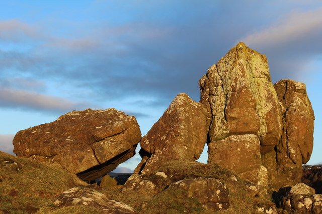 Igneous Dyke At Cleiteadh © Leslie Barrie Geograph Britain And Ireland