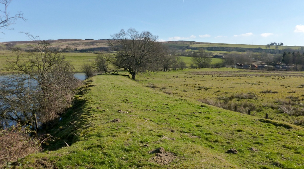 Course Of Dismantled Railway Line Lairich Rig Cc By Sa