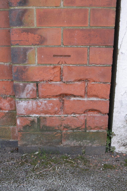 Benchmark On Wall Pier Between And Roger Templeman Cc By Sa