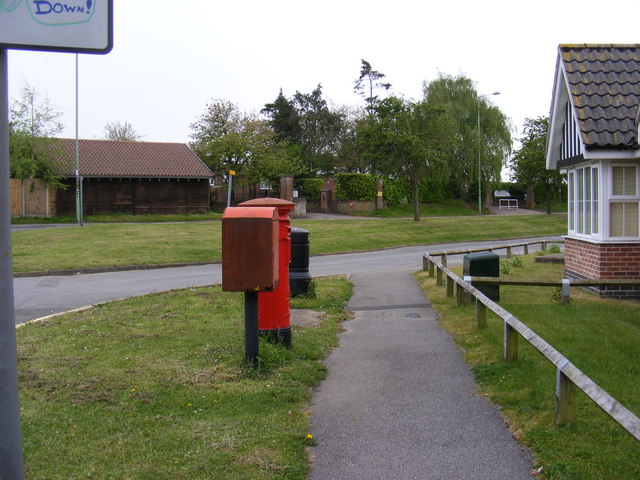 Annis Hill Lane Post Office Postbox Geographer Geograph