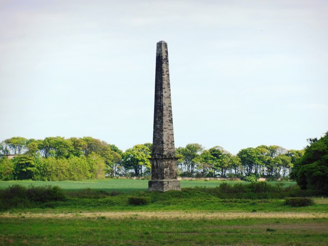 Obelisk, south-west of Delaval Hall
