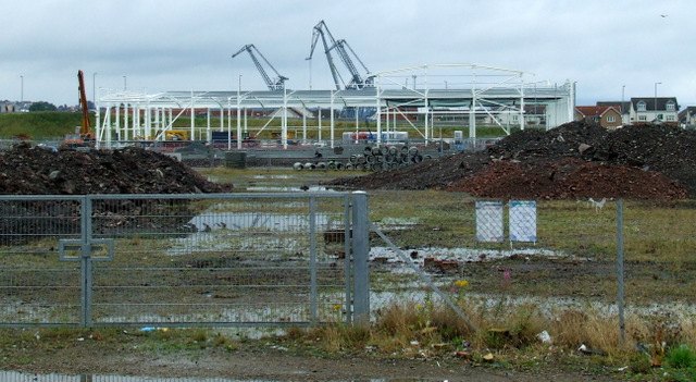 B&Q Construction Site © Thomas Nugent :: Geograph Britain And Ireland