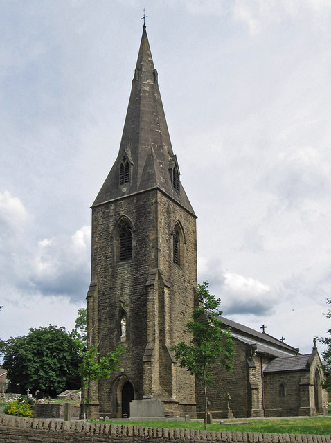 New Mills St Mary S Rc Church Dave Bevis Geograph Britain And