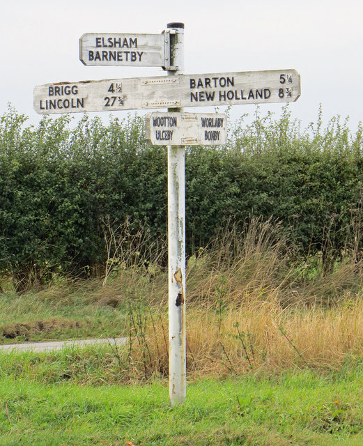 Signpost Near Spot Height M David Wright Cc By Sa Geograph