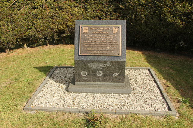 Zemke's Wolfpack Memorial © Richard Croft :: Geograph Britain And Ireland