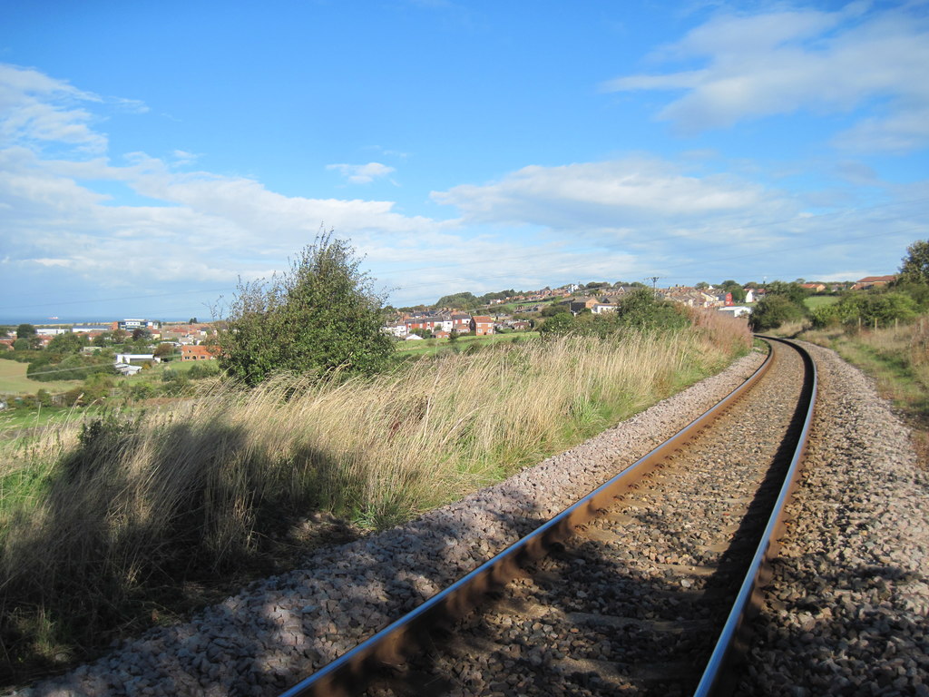 Single Track Rail Line Toward Martin Dawes Cc By Sa 2 0