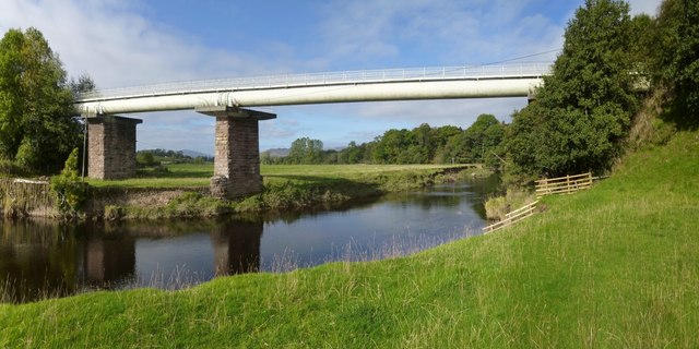 The Endrick Viaduct Lairich Rig Geograph Britain And Ireland