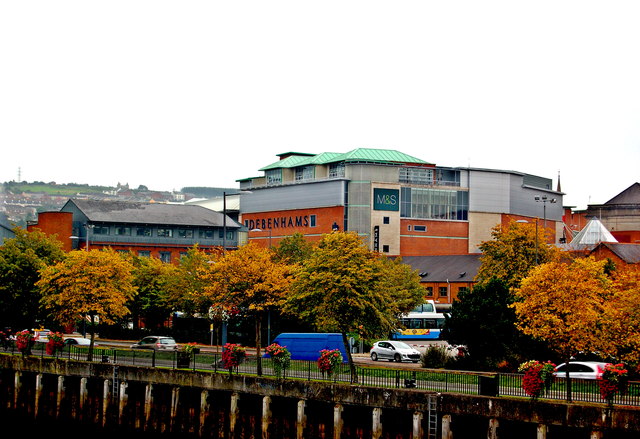 ... : Derry - Foyle Embankment  Foyleside Shopping Centre (Debenhams