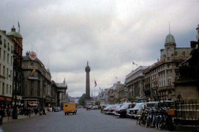 Nelson's Pillar, Dublin, 1960 © Bruce Tait :: Geograph Ireland