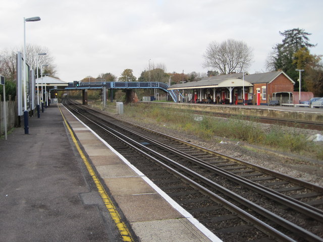 Hook Railway Station Hampshire © Nigel Thompson Geograph Britain And Ireland