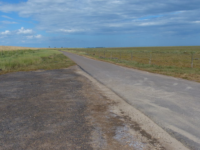 Road At The Former RAF Wainfleet Mat Fascione Geograph Britain And