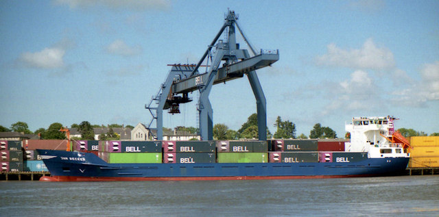 Bell Line Container Terminal Waterford © Albert Bridge Geograph